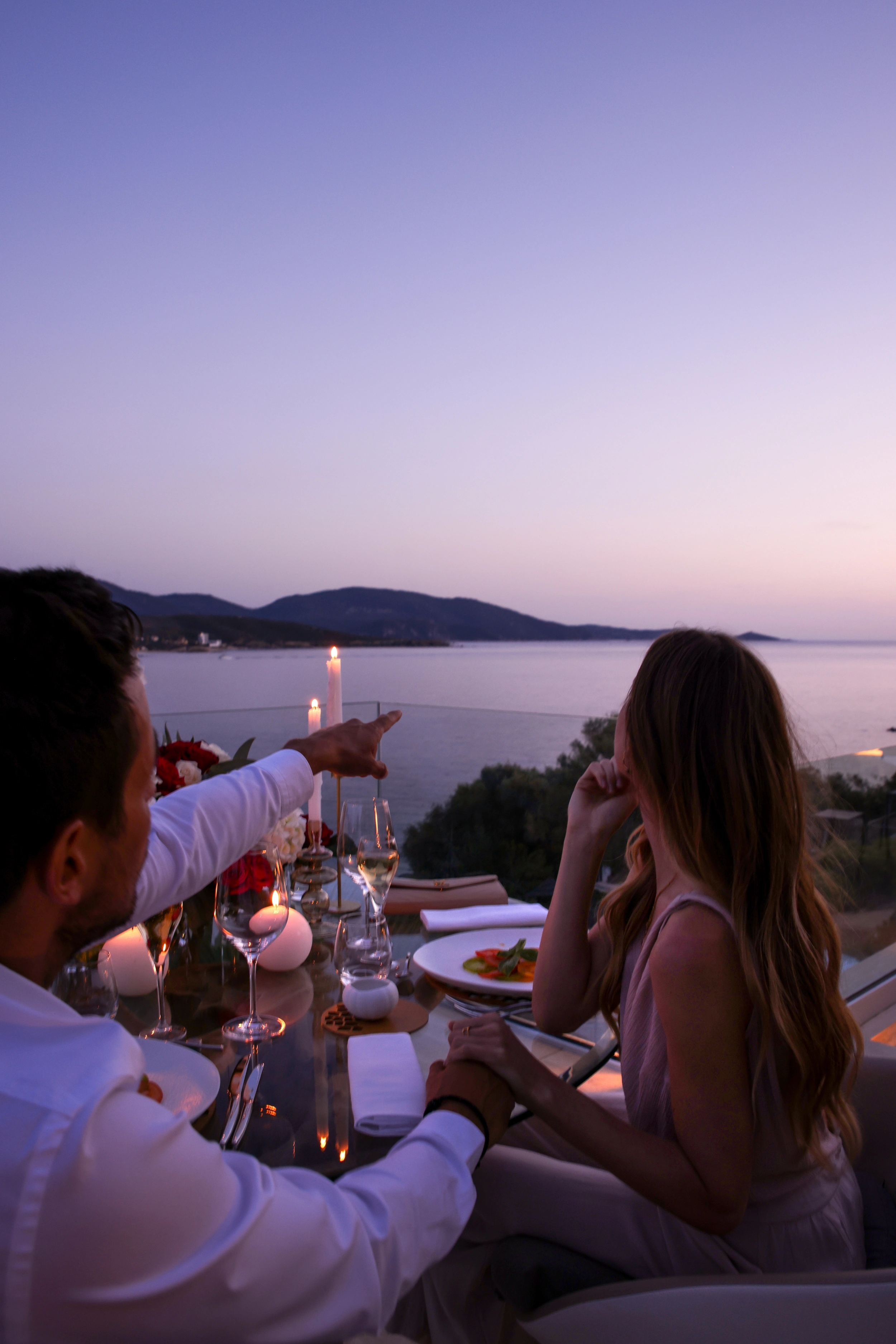 Hôtel de luxe avec restaurant gastronomique vue sur la mer