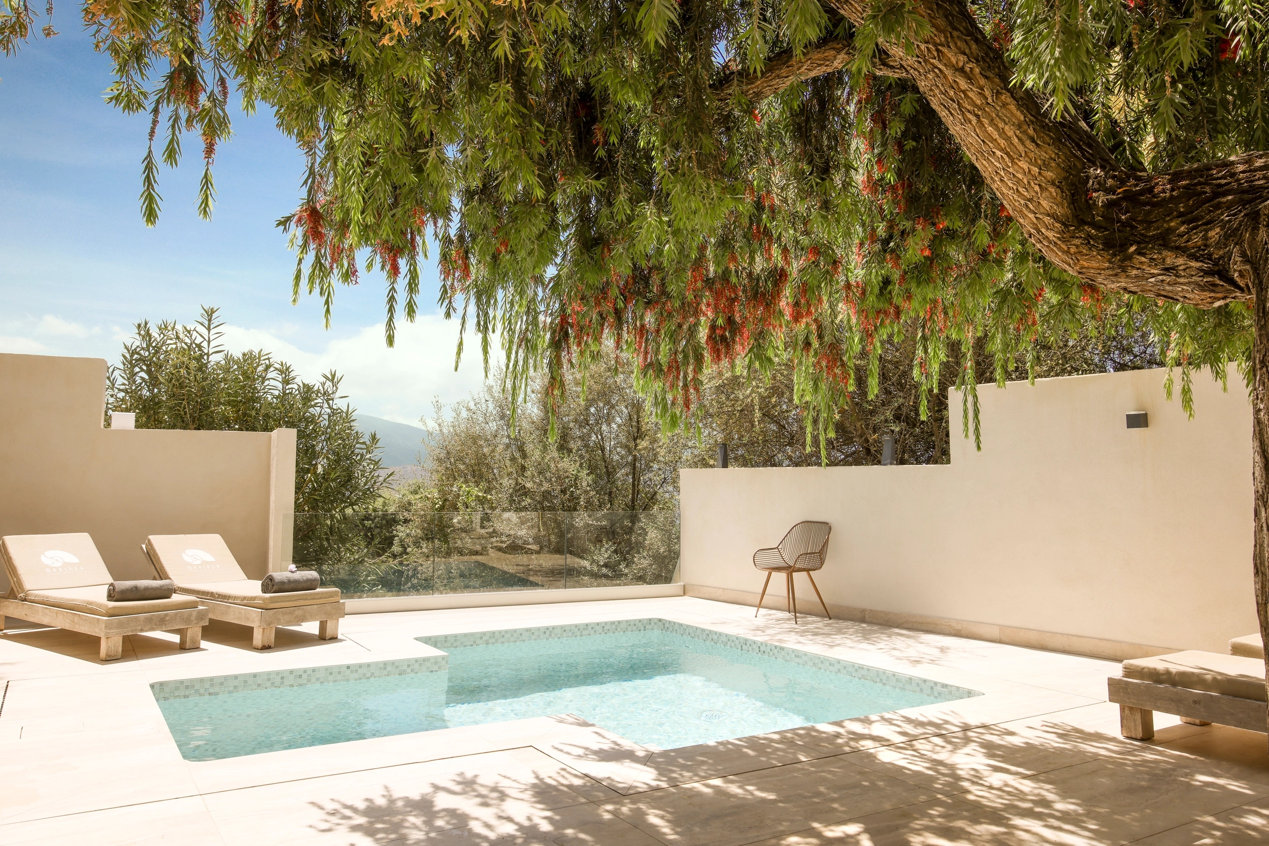 Piscine privative dans hotel de luxe près de Propriano
