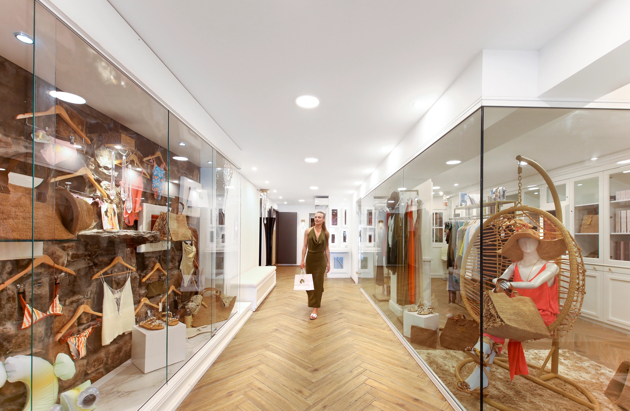 La boutique de l'hotel Marinca à Propriano