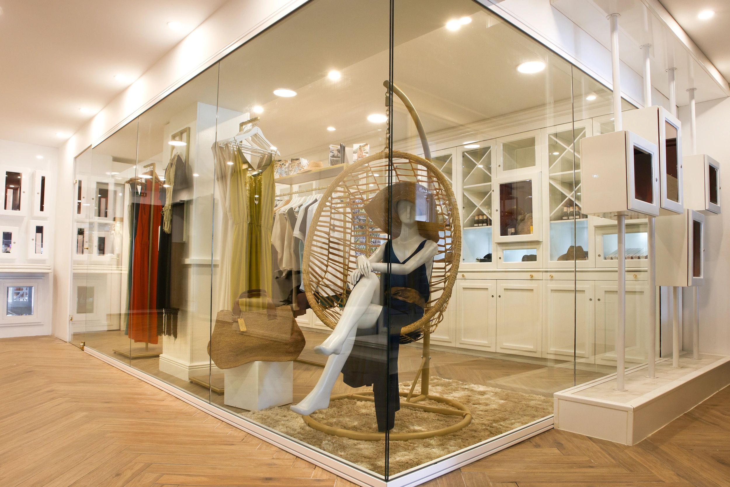 Boutique de vetement dans un hotel de luxe à Propriano